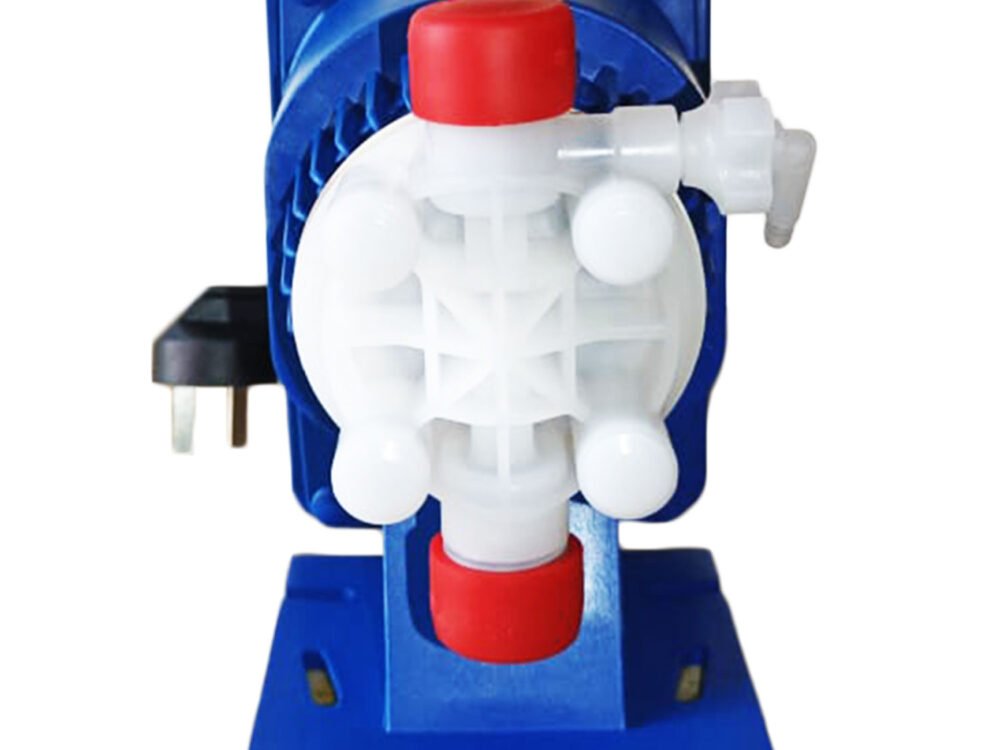 DMS200 Chemical Dosing Pump Behind Photo